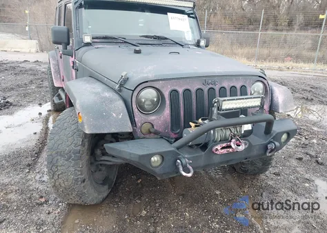 2014 Jeep Wrangler Unlimited Rubicon из США, поврежденный, VIN 1C4HJWFGXEL310783